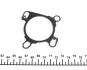 Прокладка клапана EGR 2.0-2.3DCI 4 болта RENAULT 82 00 577 398 (фото 2)