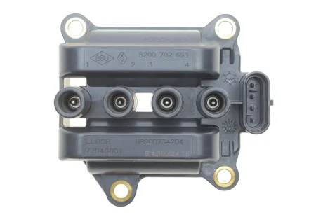 Катушка зажиг CLIO,II,III,IV, KANGOO, MODUS, LOGAN,MCV II, SANDERO, II mot.1.2 01- RENAULT 82 00 702 693