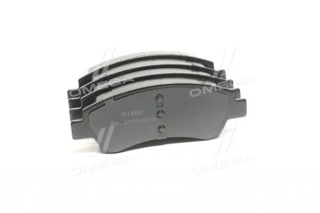 Колодка тормозов. диск. STANDARD CITROEN C4, PEUGEOT PARTNER передняя. RIDER RD.23954STD