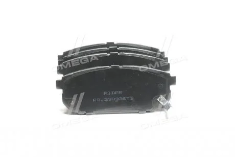 Фото колодка гальм. диск. STANDARD KIA SORENTO 02- задн. RIDER RD.23993STD Колодка гальм. диск. STANDARD KIA SORENTO 02- задн. RIDER RD.23993STD