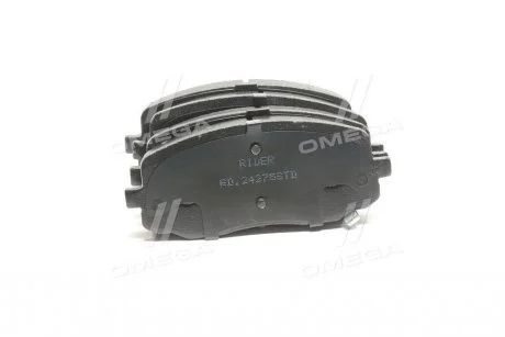 Колодка тормозов. диск. STANDARD KIA PICANTO 04-, HYUNDAI i10 передняя. RIDER RD.24275STD