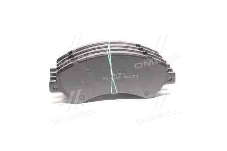 Фото колодка тормозов. диск. FORD TRANSIT 06-14 передняя. RIDER RD.3323.DB1723 Колодка тормозов. диск. FORD TRANSIT 06-14 передняя. RIDER RD.3323.DB1723