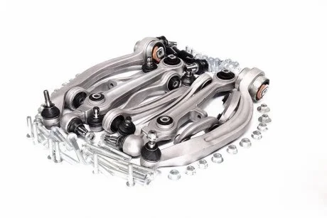 Комплект рычагов подвески VW, AUDI A4,A6 (конус=16мм) (+крепление) RIDER RD.343035537C