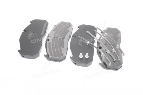 Колодка гальм. диск. Standard Medium (компл. На вісь) MAN, MB, KASSBOHRER, RVI RIDER ST 29030PRO (фото 1)