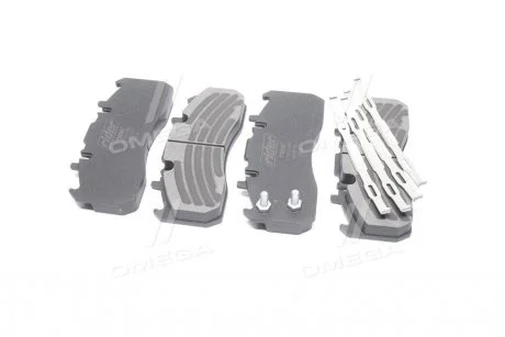 Колодка тормозов. диск. STANDARD (компл. на ось) BPW RIDER ST 29173PRO