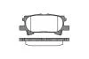 Колодки гальмівні задні. LEXUS RX 03- ROADHOUSE 21040.00 (фото 1)