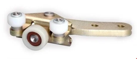 Петля нижняя правая сдвижной двери с роликами VW T4 Roll VWT406