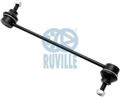 Комплект тяги стабілізатора (тяга, гайка, шайба 2шт, сайлент) RUVILLE 919007 (фото 1)