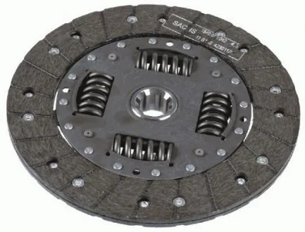 Диск сцепления BMW3(E30)/5(E28,E34) &quot;1,8-2,5 &quot;71-93 SACHS 1878005615 (фото 1)