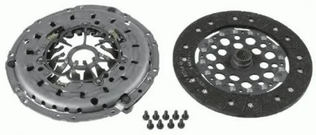 Комплект сцепления Trafic/Vivaro 2.5dCi/DTi (99kW) 03- 230mm SACHS 3000 951 142