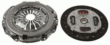 Комплект сцепления Connect 1.8TDCi 02- (90/75PS)(235mm) SACHS 3000 951 777 (фото 1)