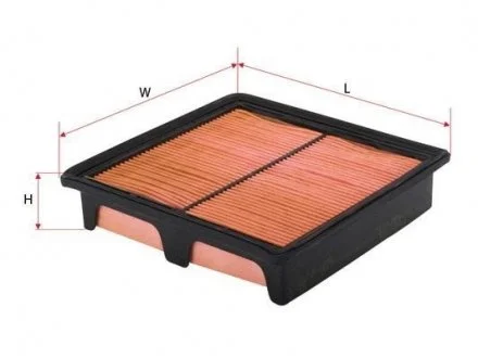 Фото 1 - фільтр повітряний пластик SAKURA A1675 Фільтр повітряний пластик SAKURA A1675 (фото 1)