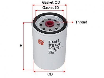 Фильтр топливный SAKURA FC-7903