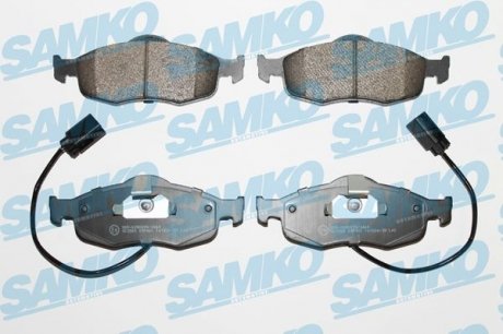 Комплект колодок гальмівних дискових SAMKO 5SP461 (фото 1)
