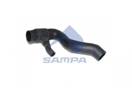Патрубок радиатора (резиновый, армированный, с фитингом)) SAMPA 010.364 (фото 1)