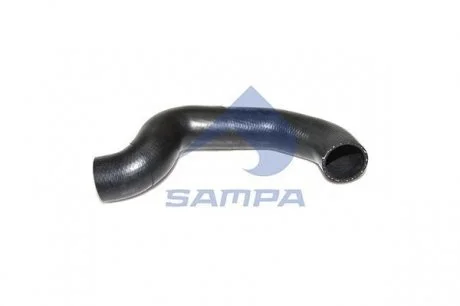Патрубок радиатора (резиновый, без фитингов, армированный)) SAMPA 020.481