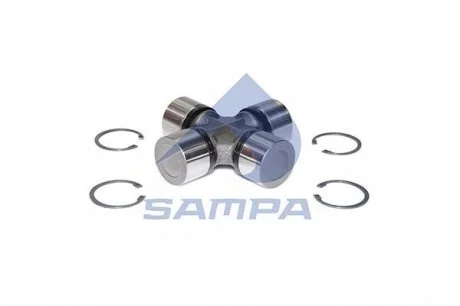 Комплект хрестовини карданного валу (хрестовина, кільця зап. SAMPA 022.017 (фото 1)