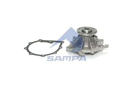 Насос системы охлаждения двигателя с прокладкой SAMPA 022.433 (фото 1)