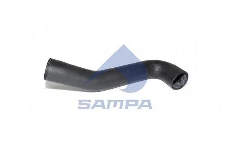 Патрубок радіатора (гумовий, без фітингів, армований))) SAMPA 023.066