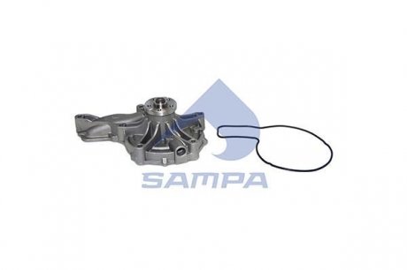 Насос системы охлаждения двигателя с прокладкой SAMPA 033.172 (фото 1)