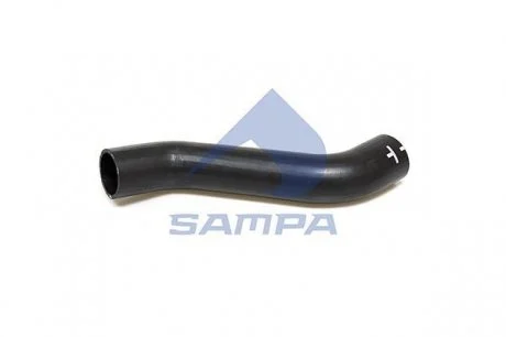 Патрубок радиатора (резиновый, без фитингов, армированный)) SAMPA 050.253