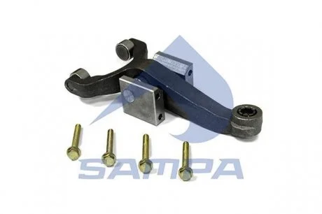 Комплект вилки зчеплення (вилка в зборі, болти - 4шт))) SAMPA 050.295