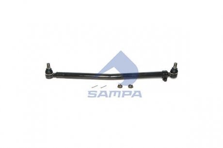 Тяга рулевая продольная с двумя гайками и двумя шплинтами SAMPA 097.074