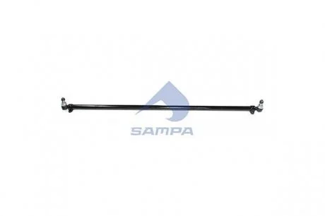 Тяга рульова подовжня з двома гайками і двома шплінтами SAMPA 097.272