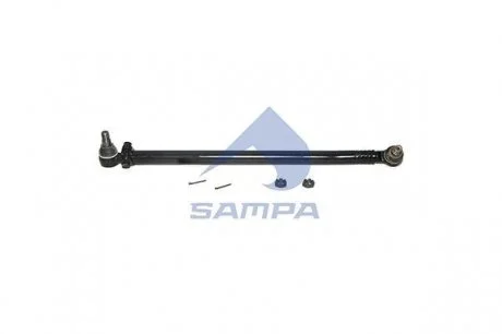 Тяга рульова подовжня з двома гайками і двома шплінтами SAMPA 097.663