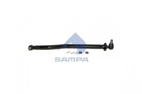 Тяга рулевая продольная с двумя гайками и двумя шплинтами SAMPA 097.756