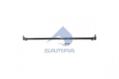 Тяга рулевая продольная с двумя гайками и двумя шплинтами SAMPA 097.878 (фото 1)