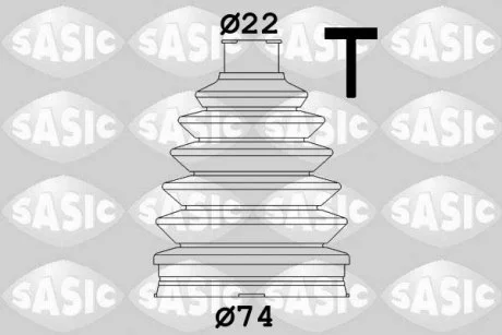 Пыльник ШРУСА Renault Clio III 1.4 16V, 1.6 16V 05- SASIC 1904008