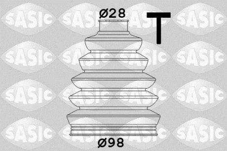 Комплект пильника, приводний вал SASIC 1906028