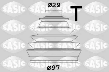 Пыльник ШРУСа, (наруж.) 1.9TD-2.0JTD/HDi (к-кт.) SASIC 2933063