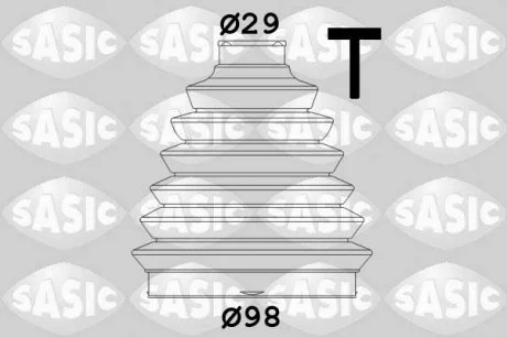 Захист шрусу зовнішн. Citroen Jumper/Fiat Ducato Q14/пластик 30x95x144/ SASIC 2933983
