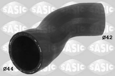 Патрубок интеркуллера, Citroen C2,C3\Peugeot 206 01- SASIC 3330024
