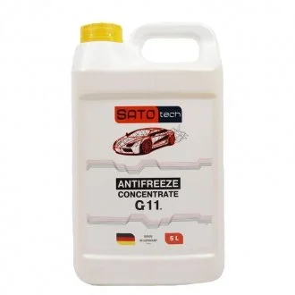 SATO Антифриз желтый (-80С) 5л. G11 SATO tech G1105Y (фото 1)