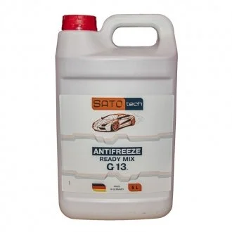 SATO Антифриз лиловый (-35С) 5л. G13 READY MIX SATO tech G1305RRM