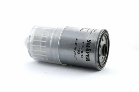 Фільтр паливний VW Golf IV, Passat B5, Audi 80-100, 1.6D-2.5D, 86-07 SHAFER FC69