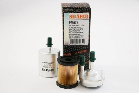 Фильтр топливный VAG 6.6 BAR 04-12 SHAFER FM572