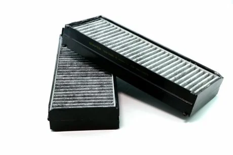 Салонний фільтр Huyndai Santa Fe I, Sonata IV, Trajet, 01-08, (2 шт), вугільний SHAFER SAK896/S