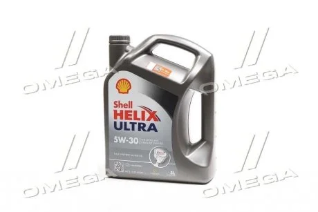 Фото 1 - олива моторна Helix Ultra SAE 5W-30 SL/CF (Каністра 5л) SHELL 550040640 Олива моторна Helix Ultra SAE 5W-30 SL/CF (Каністра 5л) SHELL 550040640 (фото 1)