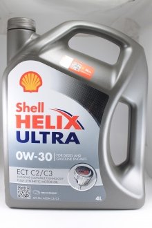 Масло моторн. Helix Ultra ECT C2/C3 0W-30 (Канистра 4л) SHELL 550046306