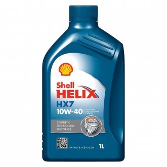 Масло моторное HELIX HX7 10W40 1л SHELL ТОВ-У001504 (фото 1)