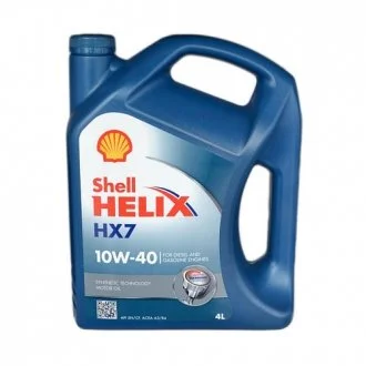 Масло моторное HELIX HX7 10W40 4л SHELL ТОВ-У001541