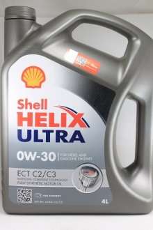 Моторное масло Helix Ultra ECT С2/C3 0W-30 4л SHELL ТОВ-У504629