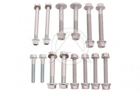 Фото 1 - болт важеля передн. осі Audi A6/7 (повний к-кт 14 шт) SIDEM 37003 Болт важеля передн. осі Audi A6/7 (повний к-кт 14 шт) SIDEM 37003 (фото 1)