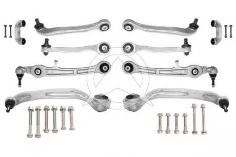 VW К-кт рычагов+тяги стаб.+крепление Audi A6 04- SIDEM 37875