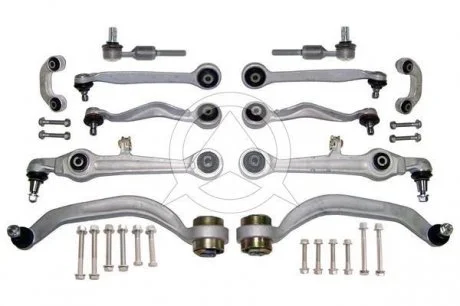 AUDI Комплект рычагов+тяги стаб.+наконечн. AUDI A4,A8 96- SIDEM 37977