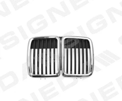 Фото решітка радіатора Signeda PBM07003GC Решітка радіатора Signeda PBM07003GC